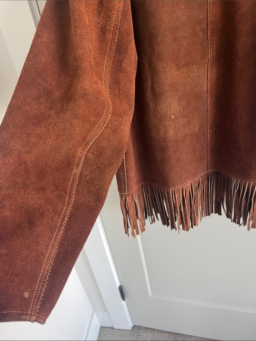 vintage suede jacket - Picture 7 of 11